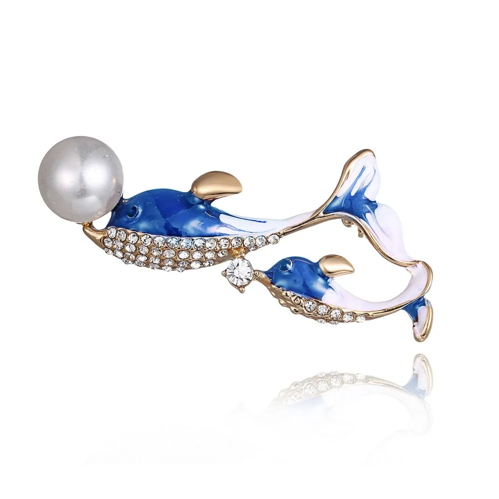 13 Styles High-grade Vintage Fashion Frog Pins Cute Bee Animals Enamel Insect Dog Brooches For Women Party Gift New