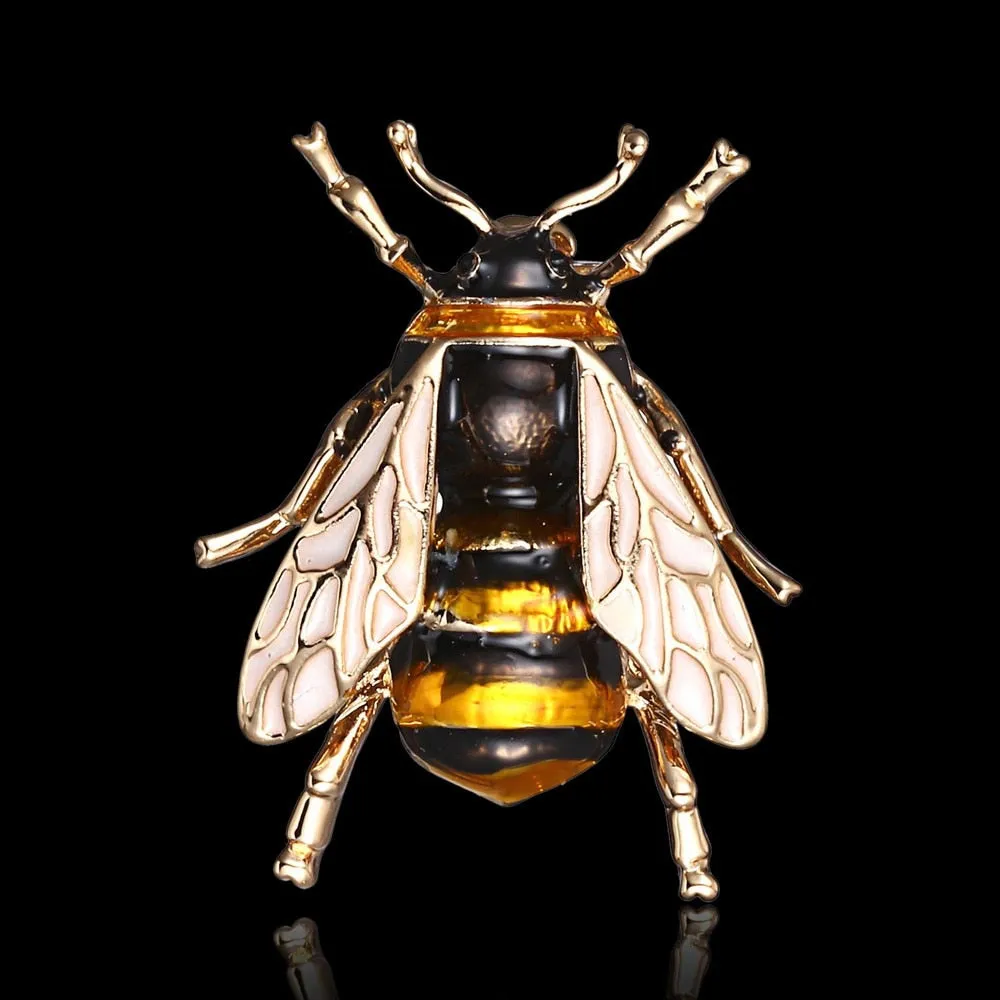 13 Styles High-grade Vintage Fashion Frog Pins Cute Bee Animals Enamel Insect Dog Brooches For Women Party Gift New