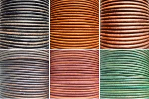 Antique 3mm Round Real Genuine Craft Jewellery Leather String Cord Lace Thong 5m