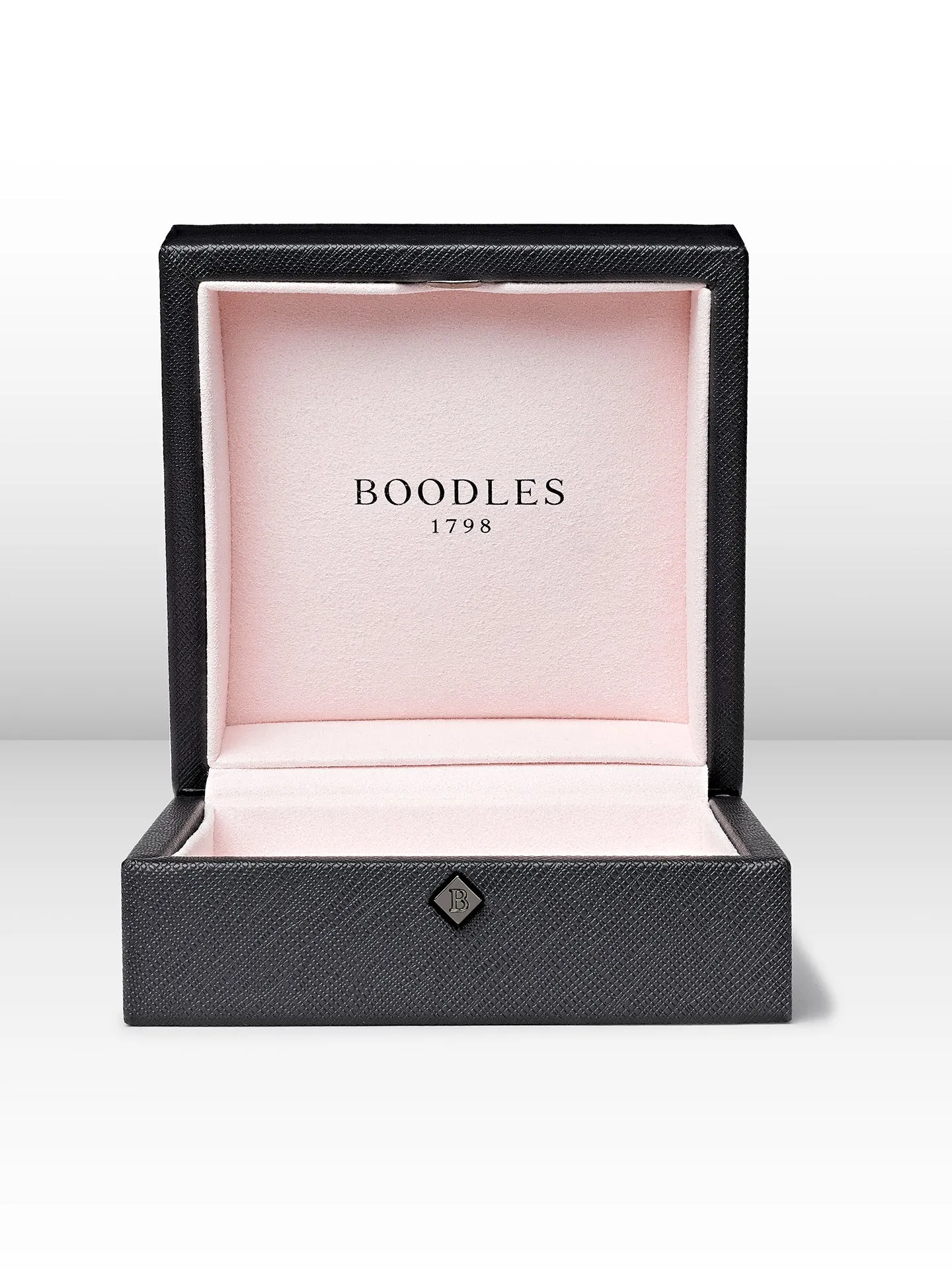 Be Boodles Double Motif Platinum Pendant
