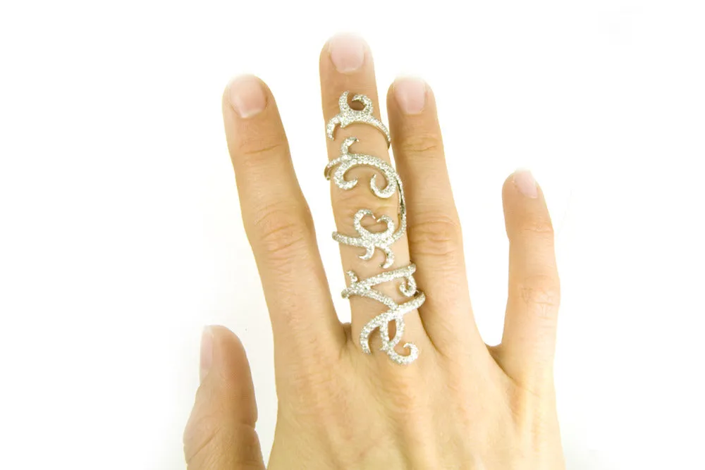 Bespoke Articulated Diamond Ring