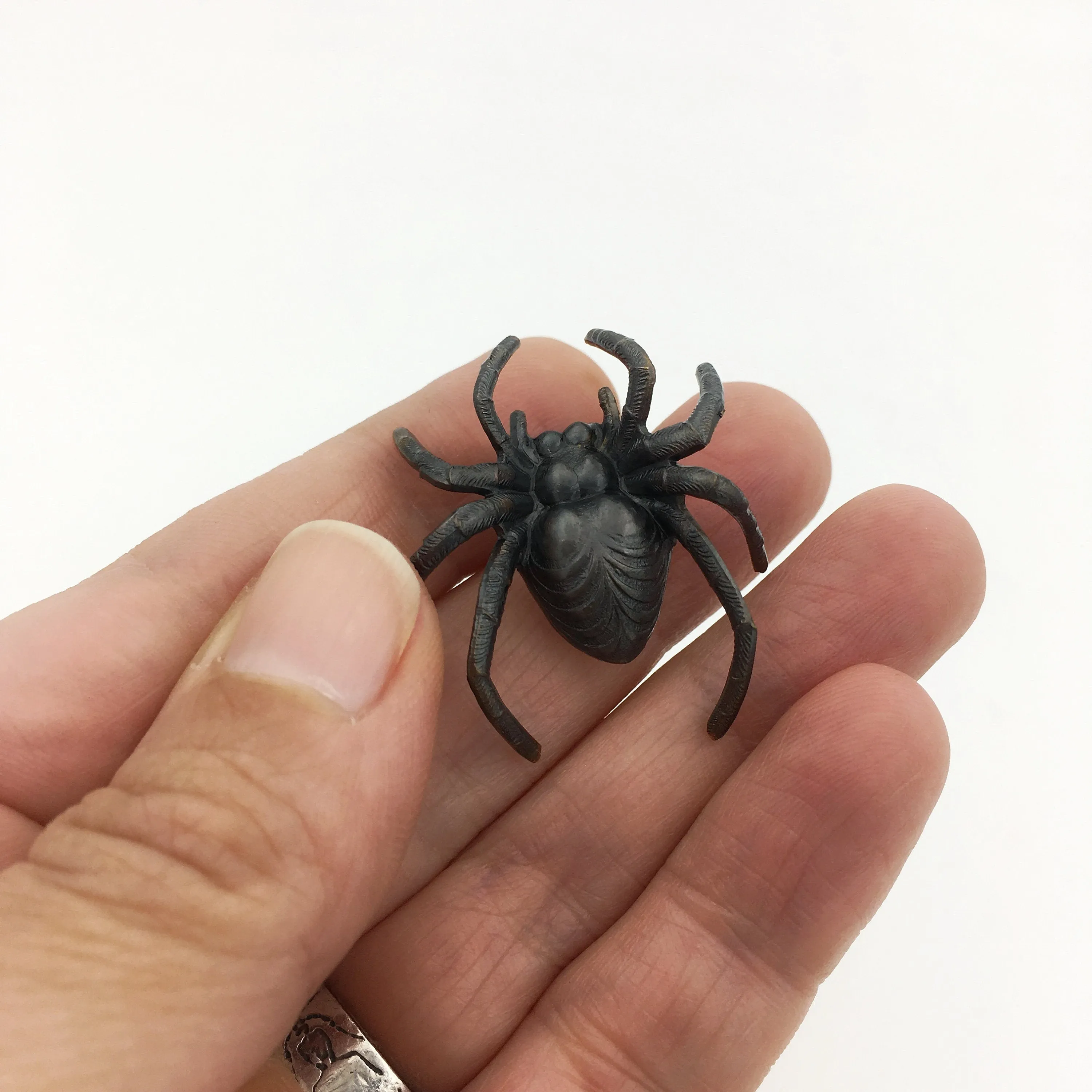 Brass Spider Pin or Brooch