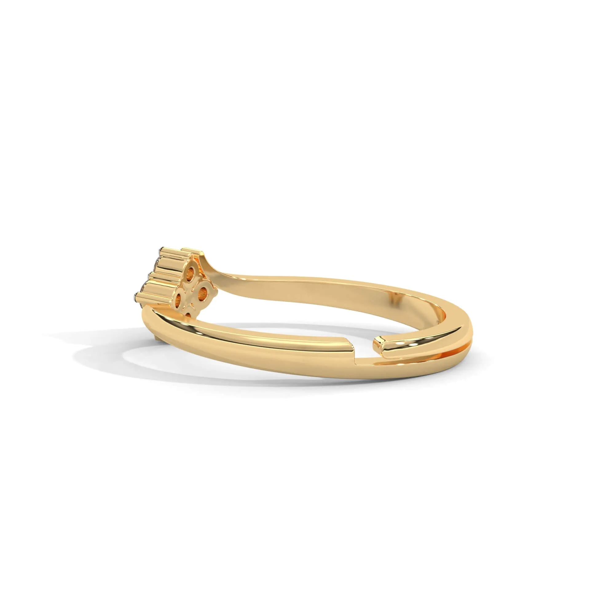 Bruz Silver Adjustable Ring | 22KT Gold Vermeil