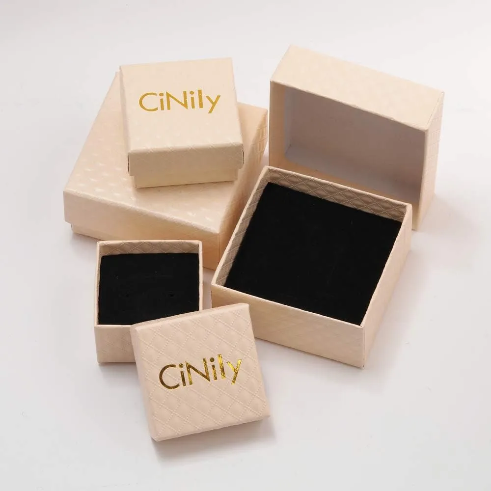 CiNily Womens Created Rainbow Topaz Rings White Gold Plated Engagement Rings
