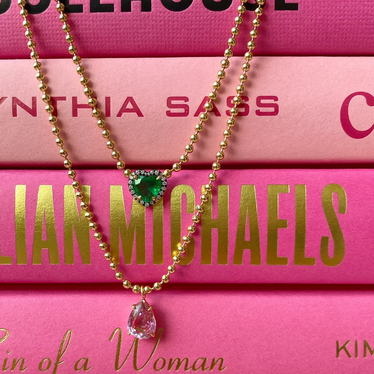 Connexion Emerald Heart Necklace