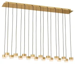 Gable Alabaster 18 Light Chandelier