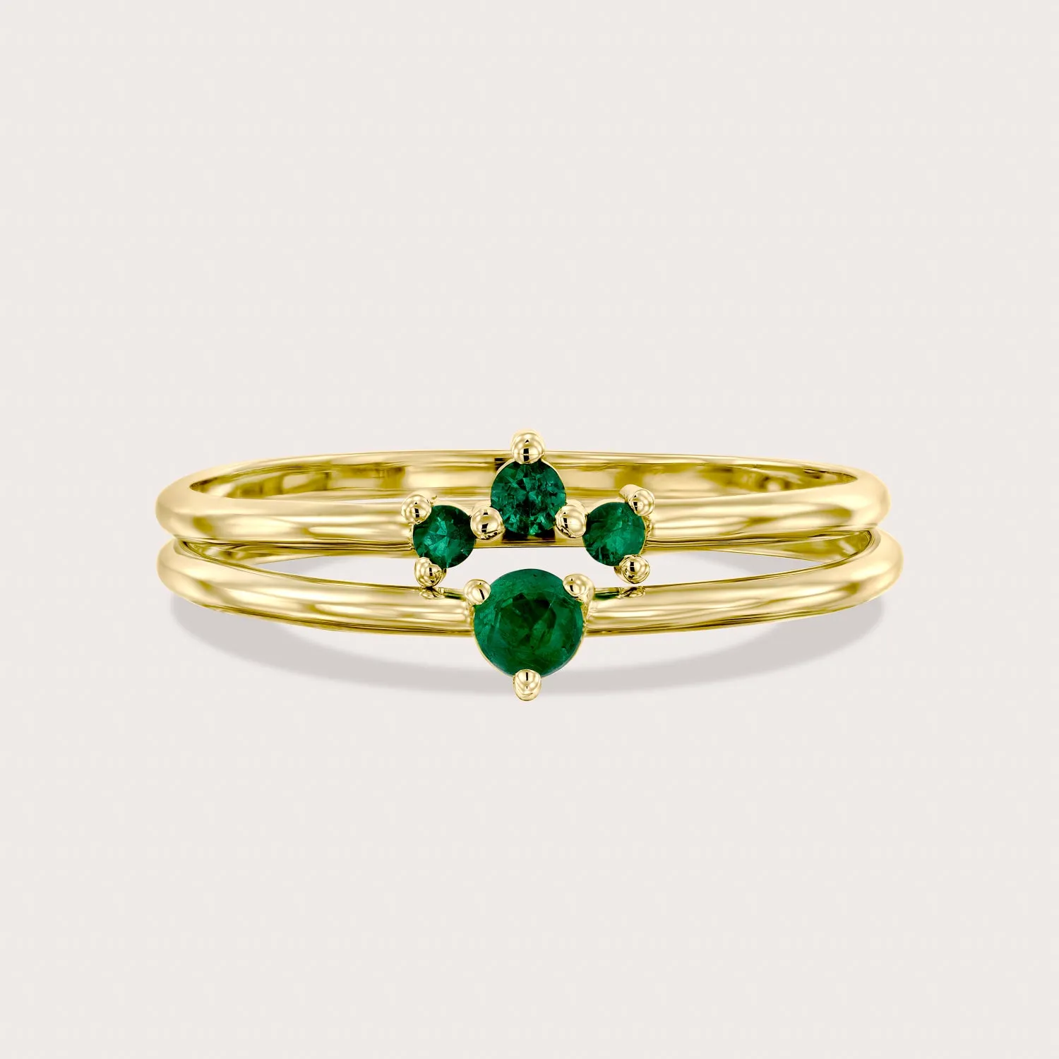 Kahlo Ring Emerald