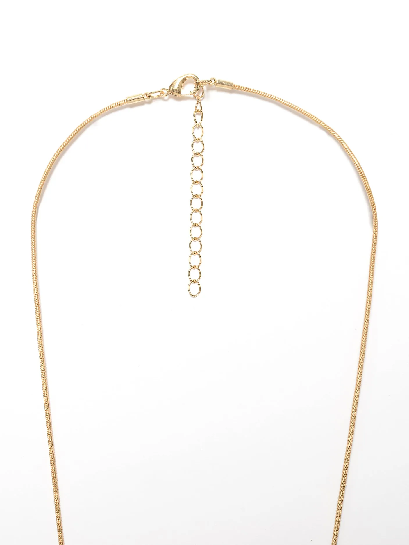 Layered Rings Necklace