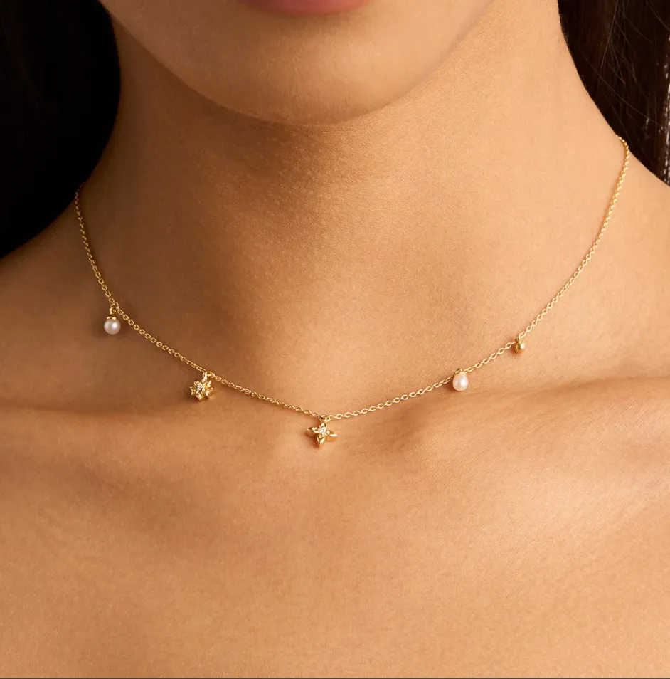 Live in Peace Choker Gold