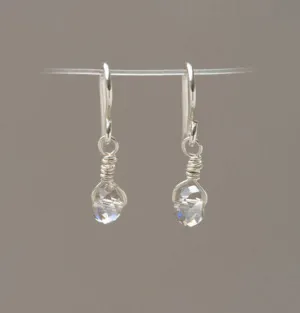 Madison Simple Crystal Earrings