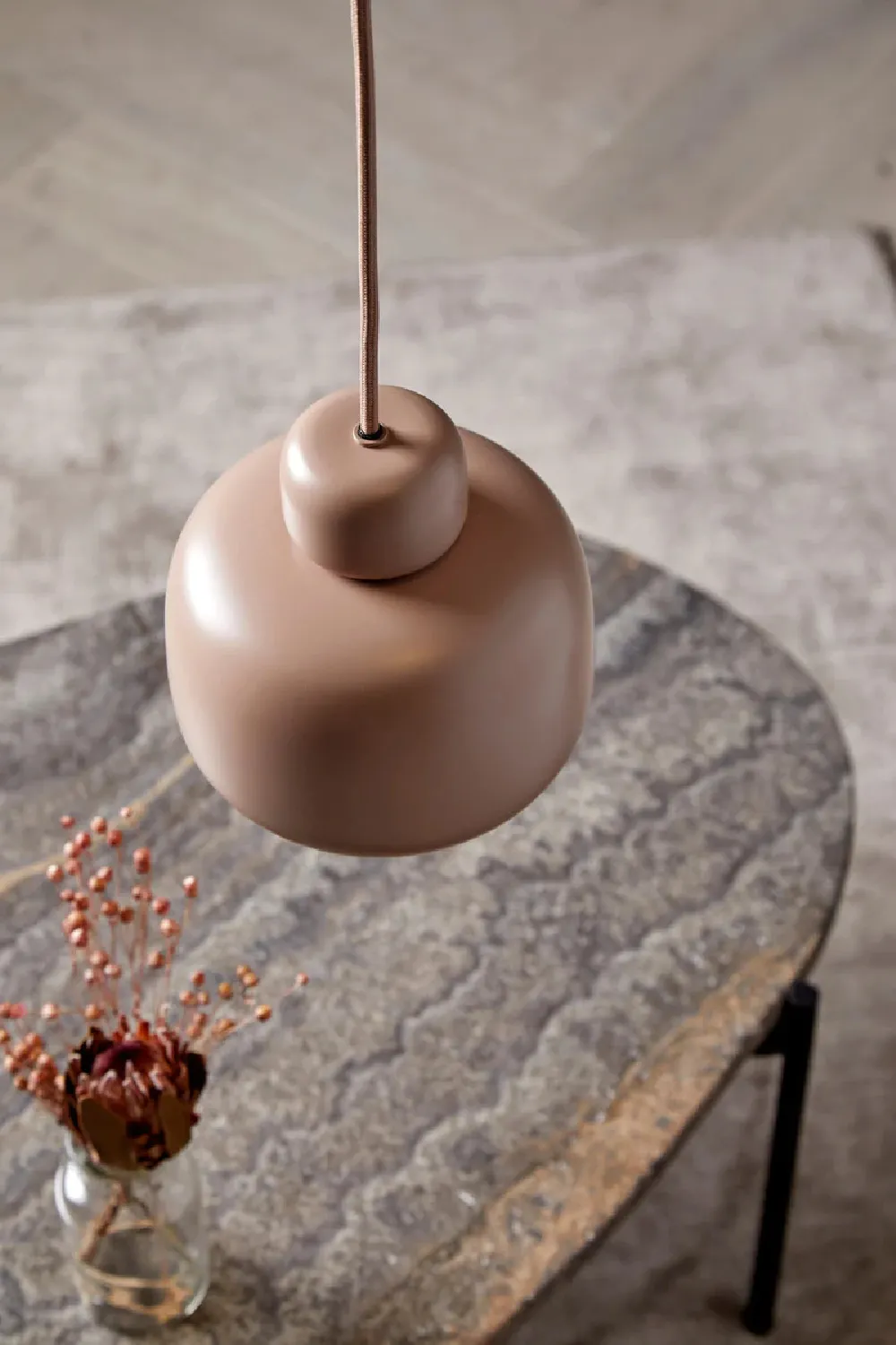 Modern Minimalist Pendant Lamp S | WOUD Stone