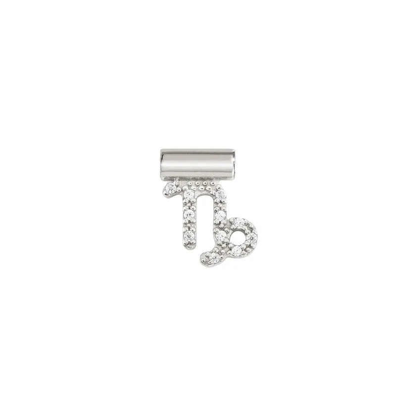 Nomination SeiMia Charm, Capricorn, Cubic Zirconia, Silver