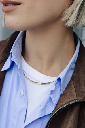 Nordic Muse Snake Chain Gold Necklace