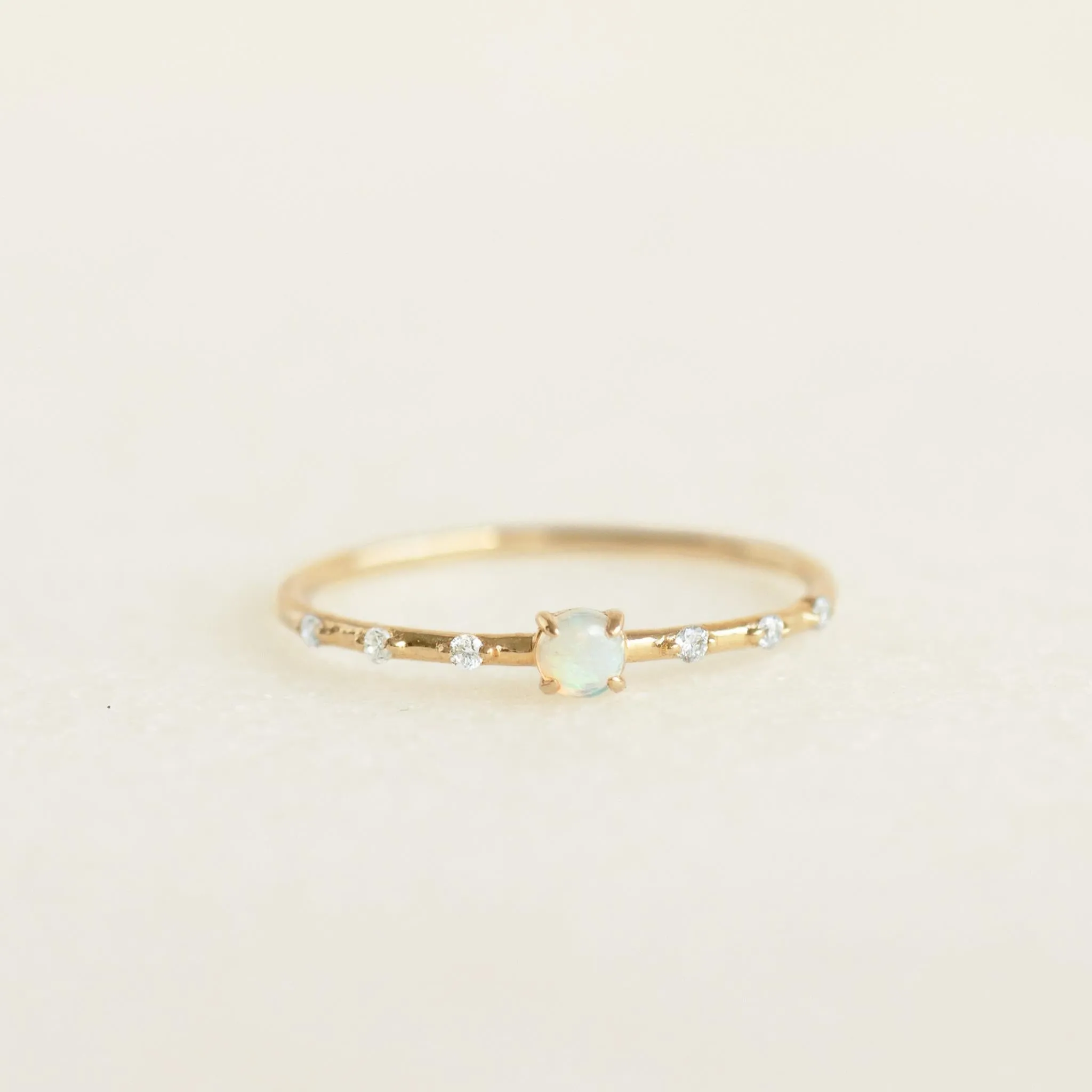 Opal and Diamond Ring - Jules