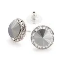 RHINESTONES UNLIMITED 15MM EARRINGS