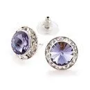 RHINESTONES UNLIMITED 15MM EARRINGS