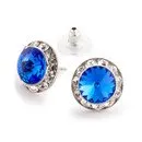 RHINESTONES UNLIMITED 15MM EARRINGS