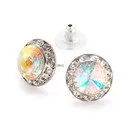 RHINESTONES UNLIMITED 15MM EARRINGS