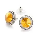 RHINESTONES UNLIMITED 15MM EARRINGS