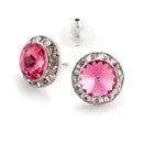 RHINESTONES UNLIMITED 15MM EARRINGS
