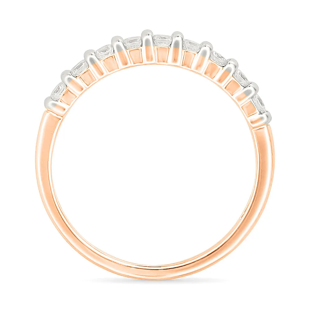 Sparkling Diamond Band Ring
