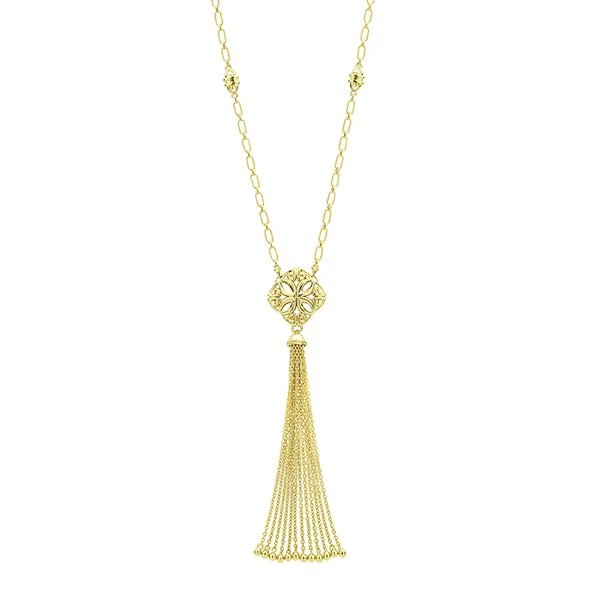Tassel Necklace - 18K Gold Vermeil