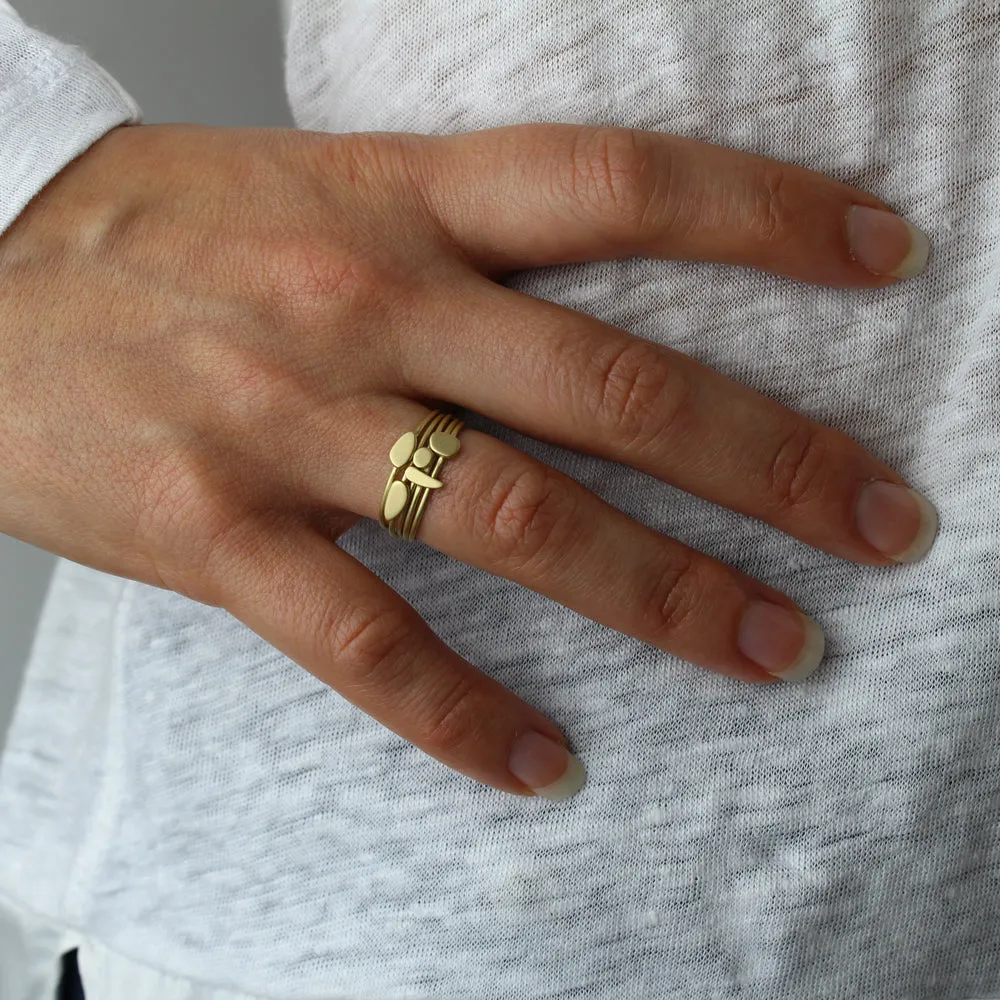 tiny totem stacking rings
